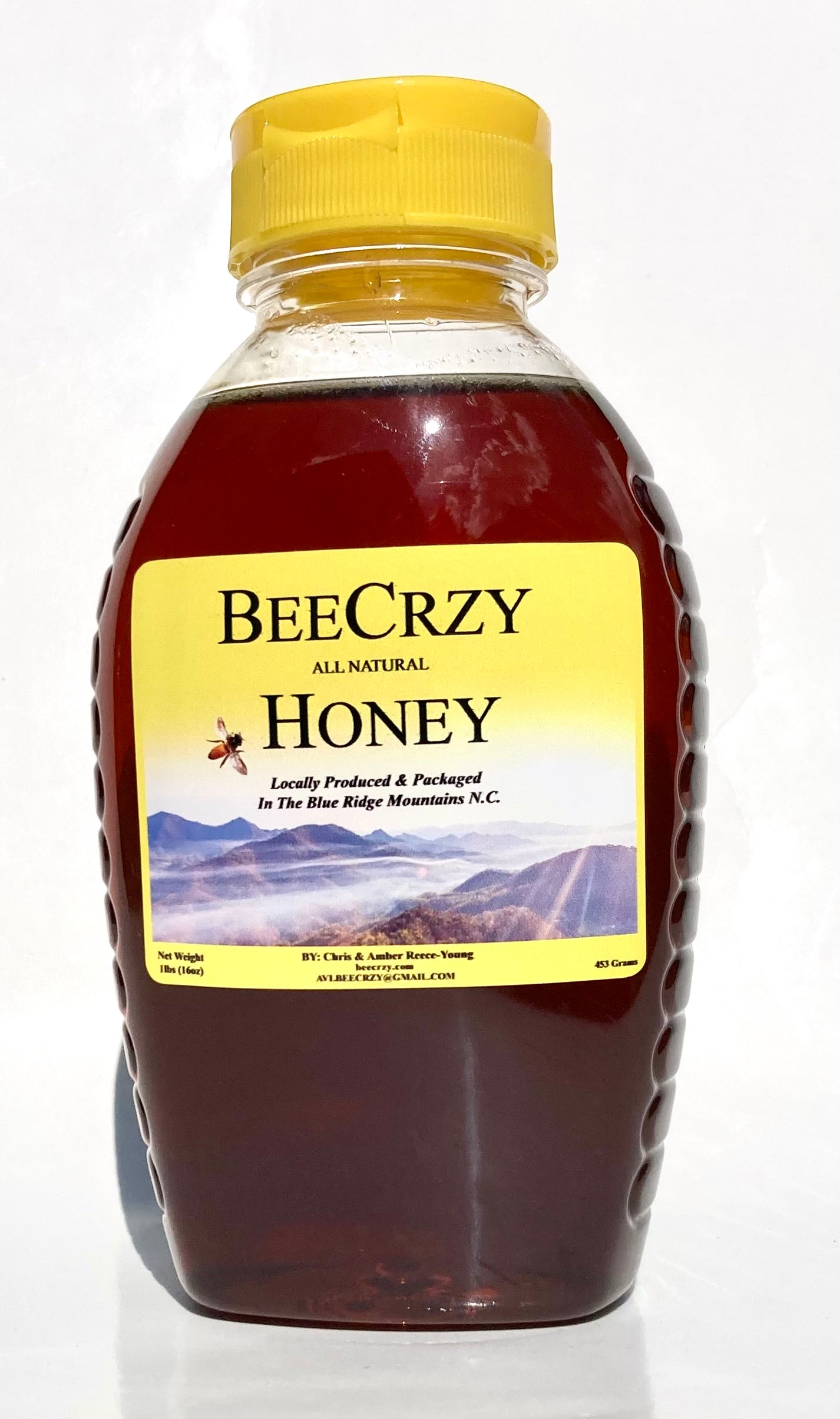 1 lb Classic Container of Wildflower Honey