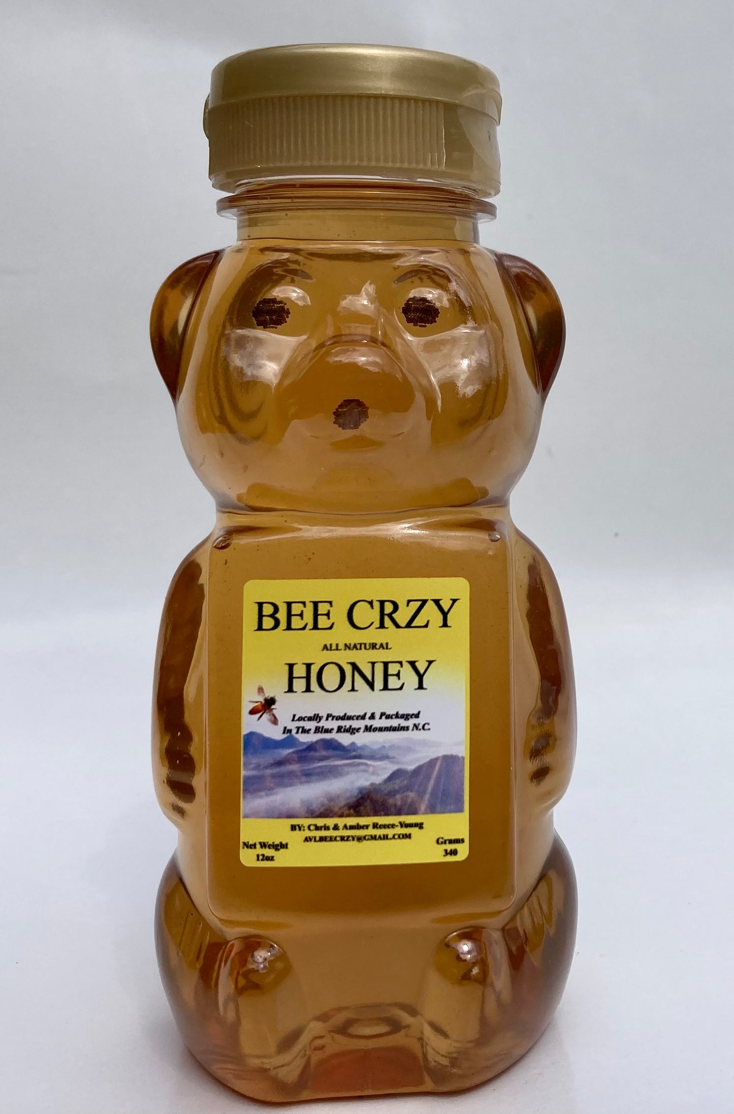 12 oz. Sourwood Honey Bear