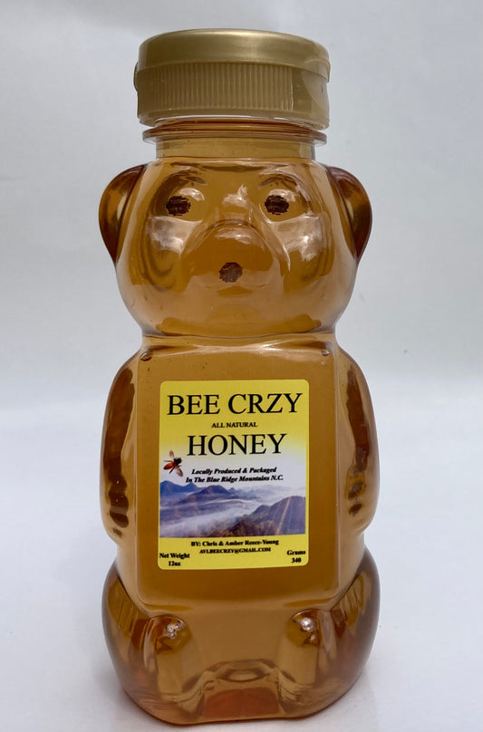 12 oz. Sourwood Honey Bear